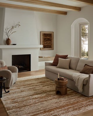 The Rug Corner Loloi II Nellie Copper / Pebble  