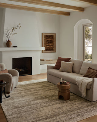 The Rug Corner Loloi II Nellie Ivory / Pebble  
