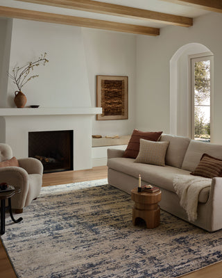 The Rug Corner Loloi II Nellie Dove / Blue  