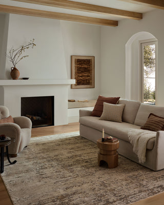 The Rug Corner Loloi II Nellie Dove / Natural  