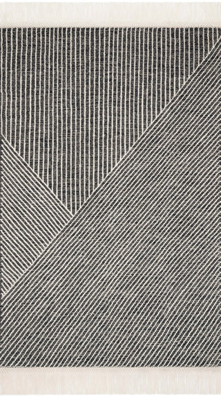 The Rug Corner Magnolia Home by Joanna Gaines x Loloi Newton Charcoal / Ivory  