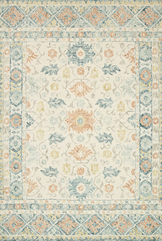 The Rug Corner Loloi Norabel Ivory / Multi  