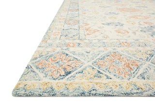 The Rug Corner Loloi Norabel Ivory / Multi  