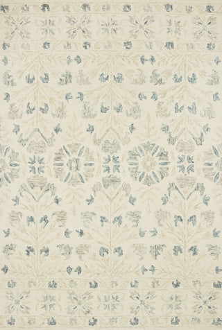 The Rug Corner Loloi Norabel Ivory / Grey  
