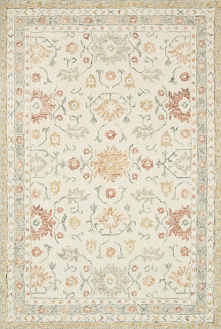 The Rug Corner Loloi Norabel Ivory / Rust  