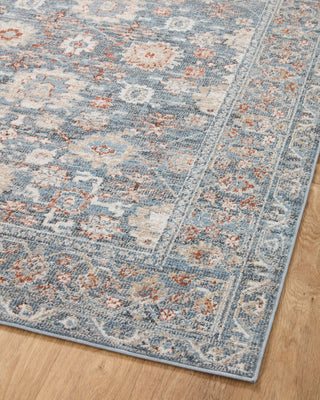 The Rug Corner Loloi II Odette Sky / Rust  
