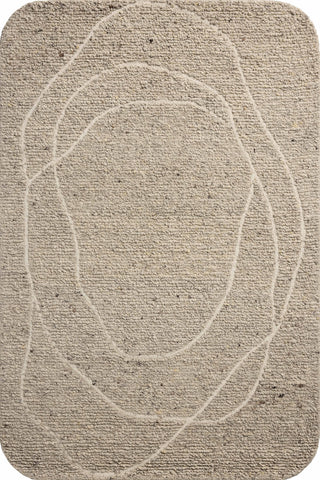The Rug Corner Loloi Otis Oatmeal / Ivory  