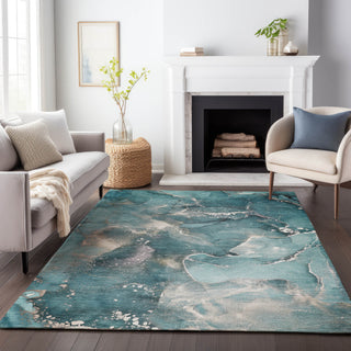 lifestyle The Rug Corner Dalyn Odyssey OY11 Teal  Odyssey OY11 Teal