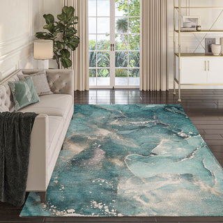 lifestyle The Rug Corner Dalyn Odyssey OY11 Teal  Odyssey OY11 Teal