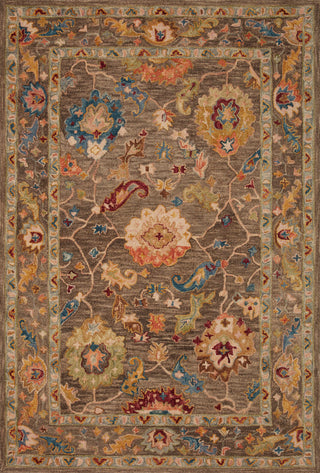 The Rug Corner Loloi Padma Charcoal / Multi  