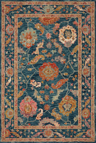The Rug Corner Loloi Padma Marine / Multi  