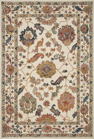The Rug Corner Loloi Padma White / Multi  