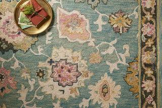 The Rug Corner Loloi Padma Teal / Multi  