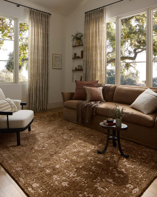 The Rug Corner Loloi II Percival Mocha / Sand  