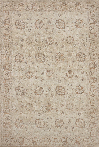 The Rug Corner Loloi II Percival Natural / Salmon  