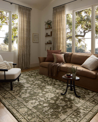 The Rug Corner Loloi II Percival Moss / Natural  