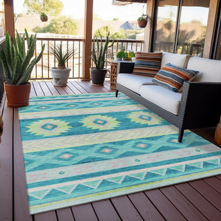 lifestyle The Rug Corner Dalyn Phoenix PH3 Teal  Phoenix PH3 Teal