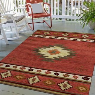 lifestyle The Rug Corner Dalyn Phoenix PH4 Paprika  Phoenix PH4 Paprika