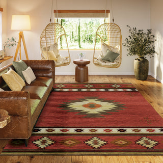 lifestyle The Rug Corner Dalyn Phoenix PH4 Paprika  Phoenix PH4 Paprika
