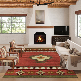lifestyle The Rug Corner Dalyn Phoenix PH4 Paprika  Phoenix PH4 Paprika