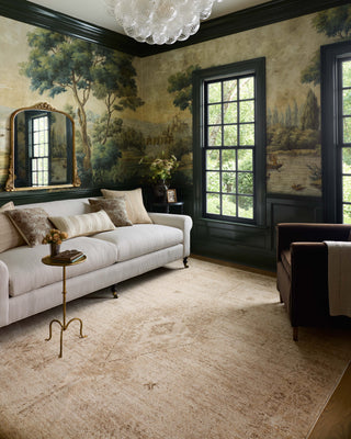 The Rug Corner Chris Loves Julia x Loloi Chris Loves Julia - Palma Natural / Smoke Area Rug  