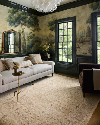The Rug Corner Chris Loves Julia x Loloi Palma Wheat / Bark  