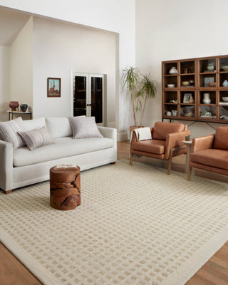 The Rug Corner Chris Loves Julia x Loloi Polly Ivory / Natural  