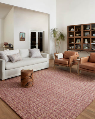 The Rug Corner Chris Loves Julia x Loloi Chris Loves Julia - Polly Berry / Natural Area Rug  