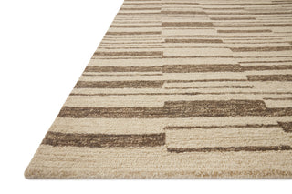 The Rug Corner Chris Loves Julia x Loloi Polly Beige / Tobacco  