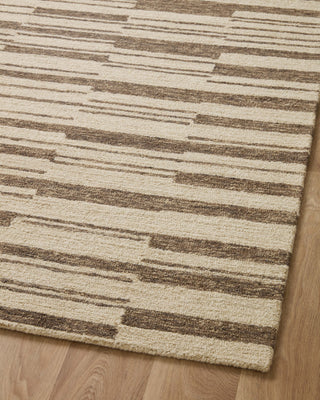 The Rug Corner Chris Loves Julia x Loloi Polly Beige / Tobacco  