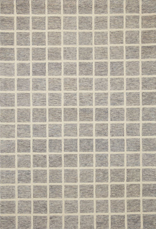 The Rug Corner Chris Loves Julia x Loloi Polly Slate / Ivory  