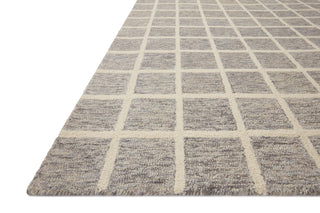 The Rug Corner Chris Loves Julia x Loloi Polly Slate / Ivory  