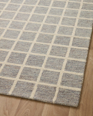 The Rug Corner Chris Loves Julia x Loloi Polly Slate / Ivory  