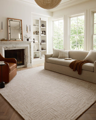 The Rug Corner Chris Loves Julia x Loloi Chris Loves Julia - Polly Smoke / Sand Area Rug  