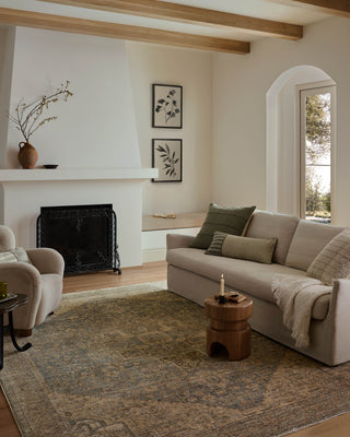 The Rug Corner Loloi Priscilla Blue / Bark  