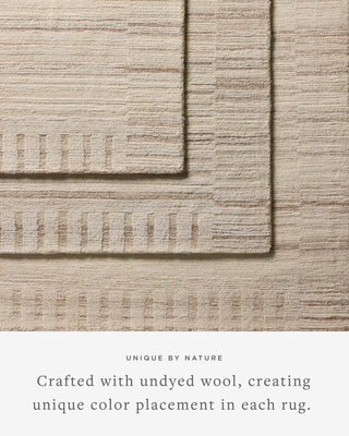 The Rug Corner Magnolia Home by Joanna Gaines x Loloi Rae Natural / Oatmeal  