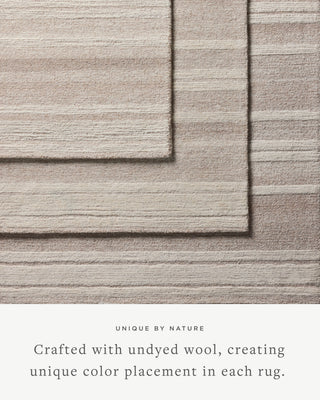 The Rug Corner Magnolia Home by Joanna Gaines x Loloi Rae Clay / Ivory  