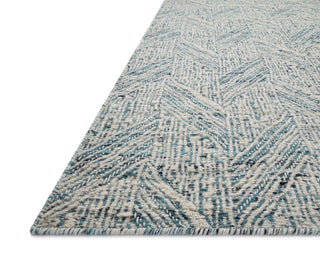 The Rug Corner Loloi Raven Blue / Ivory  