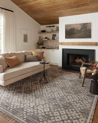 Angela Rose - Rivers Denim / Ivory Area Rug