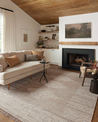 Angela Rose - Rivers Lilac / Ivory Area Rug