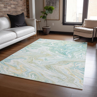 lifestyle The Rug Corner Dalyn Ravenna RN8 Sky  Ravenna RN8 Sky