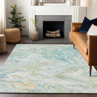 lifestyle The Rug Corner Dalyn Ravenna RN8 Sky  Ravenna RN8 Sky