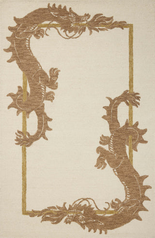The Rug Corner Brigette Romanek x Loloi Romi Ivory / Spice  