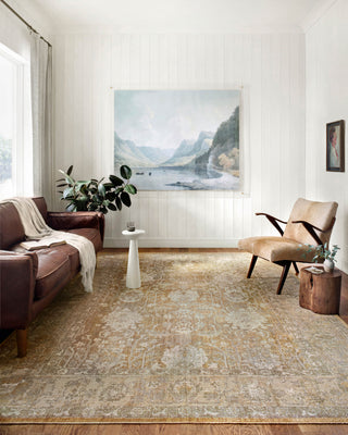 The Rug Corner Chris Loves Julia x Loloi Chris Loves Julia - Rosemarie Gold / Sand Area Rug  