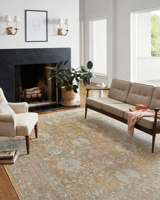 The Rug Corner Chris Loves Julia x Loloi Chris Loves Julia - Rosemarie Gold / Sand Area Rug  