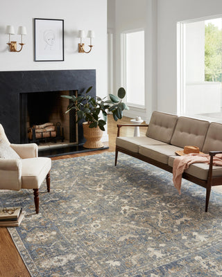 The Rug Corner Chris Loves Julia x Loloi Rosemarie Sand / Lagoon  