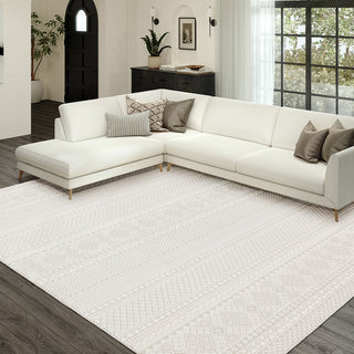 The Rug Corner Dalyn Rhodes RR2 Ivory  