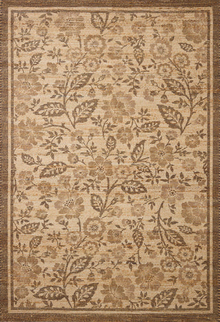 The Rug Corner Chris Loves Julia x Loloi Rue Bark / Mocha  