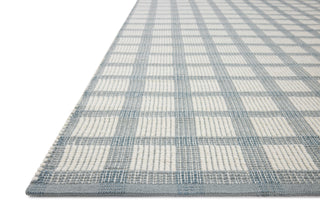 The Rug Corner Magnolia Home by Joanna Gaines x Loloi Ryder Blue / Ivory  