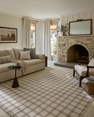 The Rug Corner Magnolia Home by Joanna Gaines x Loloi Ryder Stone / Ivory  